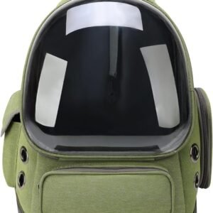 Cat Backpack Carrier for Cats and Small Dogs, Breathable Cat Bubble Backpack, Airline Approved Pet Travel Carrier for Hiking Camping Outdoor