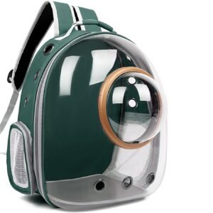 Cat Bubble Backpack Carriers Mesh Breathable Bag for Pet Skinny Small Cat Puppy Weight Under About 10 lb with Clear Window and Holes
